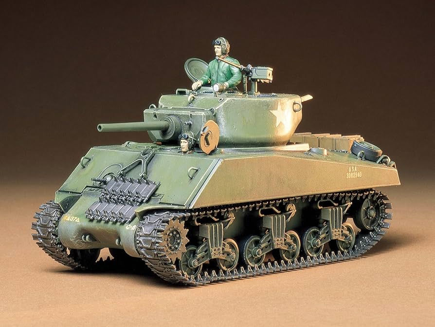 タミヤ1/35 シャーマン M4A3E2 JUMBO タミヤ 1/35 ミリタリーミニチュアシリーズ アメリカ M4A3E2 中